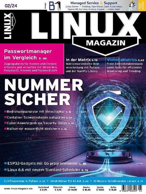 Title details for Linux Magazin germany by Computec Media GmbH - Available